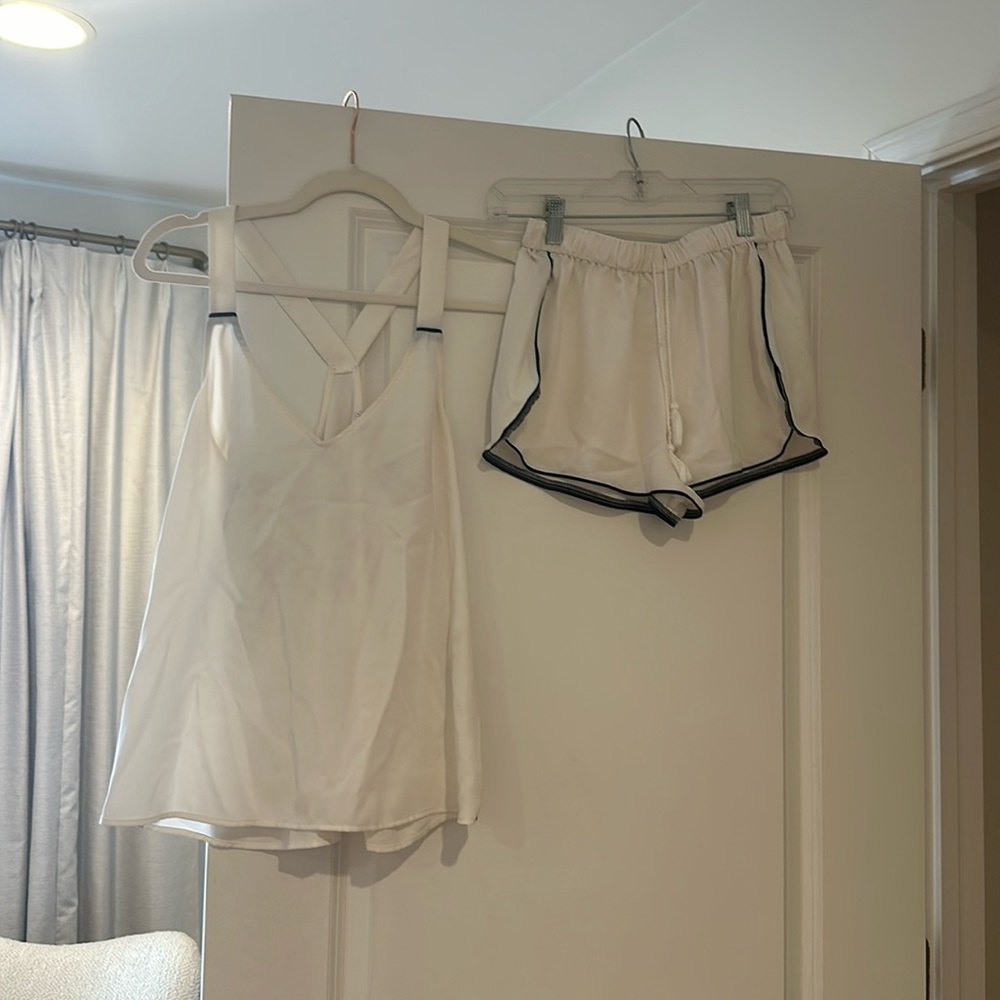 Negative Underwear white PJ set - XS